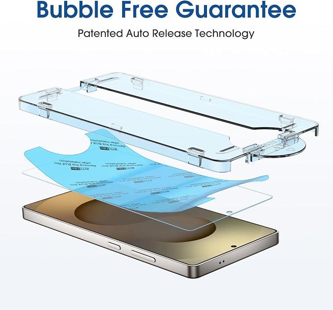 amFilm Auto-Alignment OneTouch for Samsung Galaxy S25 Ultra 6.9" Screen - Image 9