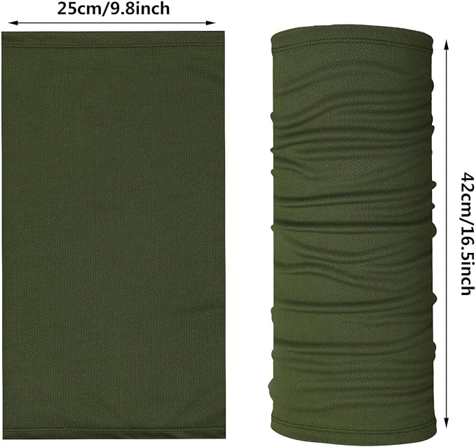 Geyoga 6 Pieces Summer UV Protection Cooling Neck Gaiter Face Clothing Neck - Image 7