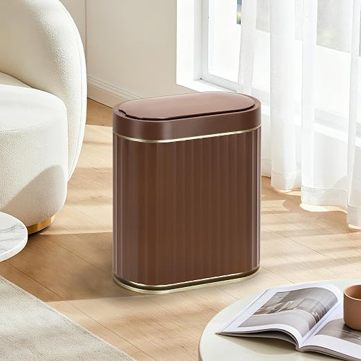 ELPHECO Bathroom Motion Sensor Trash can, 2 Gallon Automatic Garbage Can - Image 7
