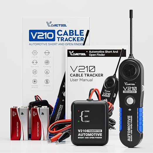 VDIAGTOOL V210 Wire Tracer Electrical Tester, Automotive Circuit Breaker Finder - Image 8