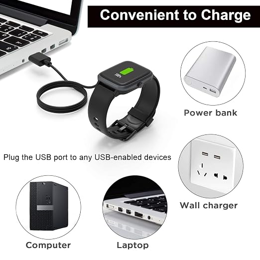 Smart Watch Charger 4mm, Strong Magnetic Universal Charger, USB Charging Cable - Image 7