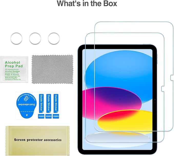 ProCase 1+3 Pack Tempered Screen Protector - Image 8