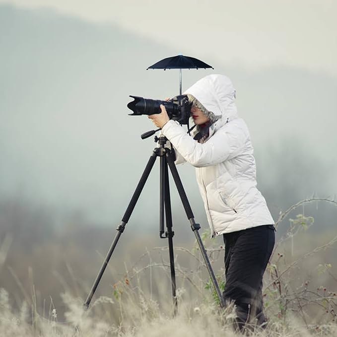 Hot Shoe Umbrella, Protects Camera from Rain - Image 5