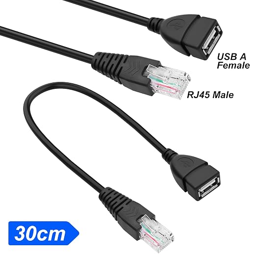 MEIRIYFA USB Female to RJ45 Cable USB to RJ45 Ethernet 8P4C Adapter Network - Image 8