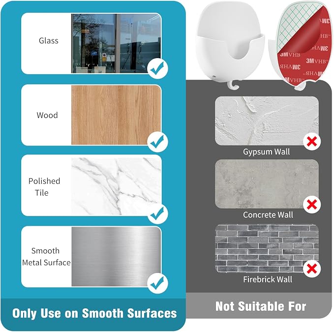 3 Pack Blink Camera No Drill No Screws Wall Mount Bracket - Image 9