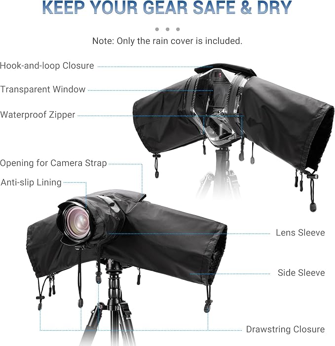 Mirrorless Camera Rain Cover - Image 9