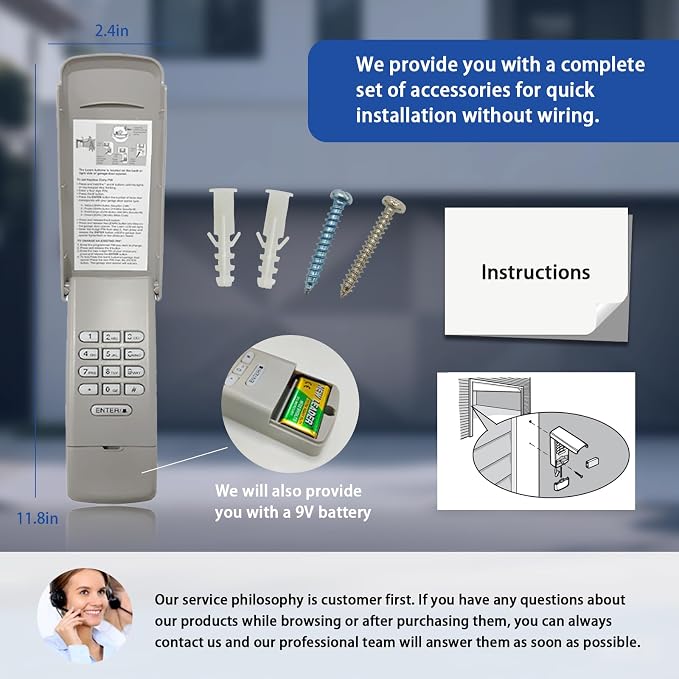 Universal Garage Door Opener Keypad - Image 7