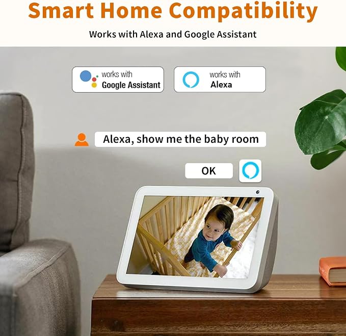 5G Indoor Camera for Home Security, 2K Security Camera, Pet/Baby/Dog Camera - Image 9