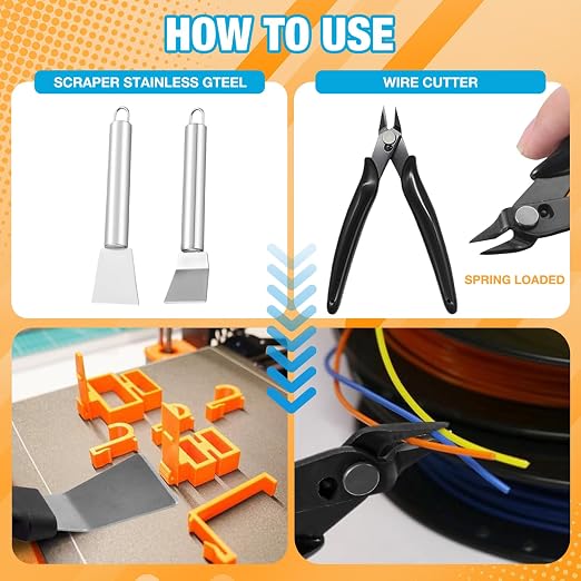 3D Printer Tool Kit Essential 3D Printer Tools Accessories - Image 6