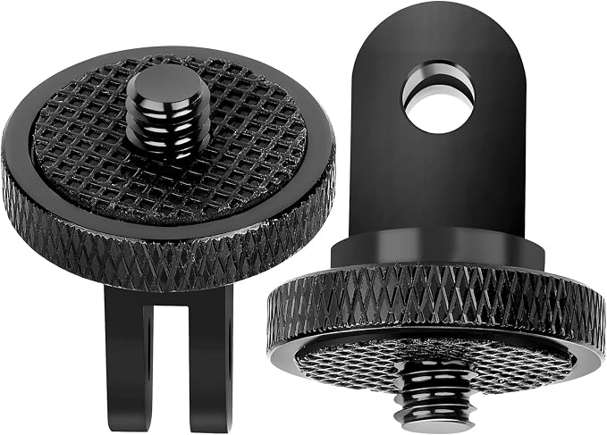 Tripod Mount Adapter for Gopro, Camera 1/4”-20 Tripod Mount for Insta 360/Gopro - Image 9