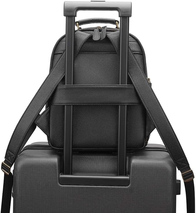 Small Camera Backpack Classic PU Leather - Image 9