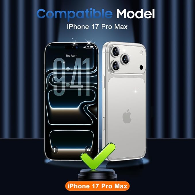 UniqueMe for 3 Pack iPhone 17 Pro Max Camera Lens Protector - Image 7