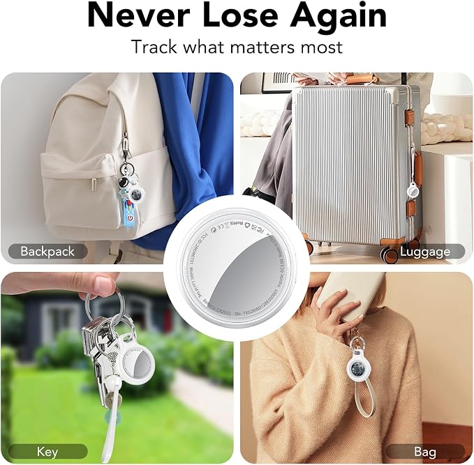 Air Tracker Tags-4 Pack, 2026 New Smart Tag Key Finder - Image 8