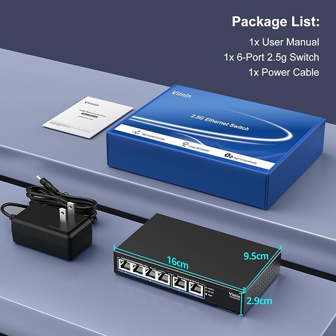 6-Port 10G/2.5G Ethernet Switch - Image 8
