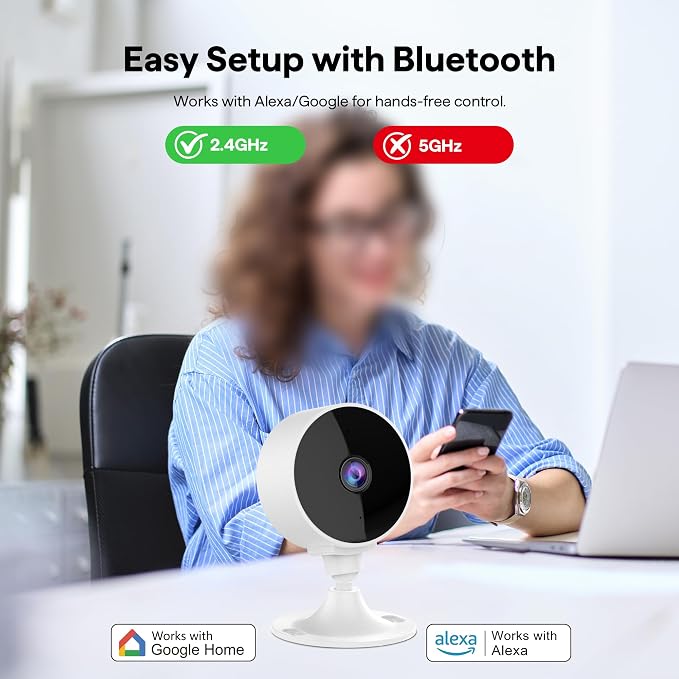 2K Wireless Cameras for Home Security Camera, Pet Camera Indoor - Image 7