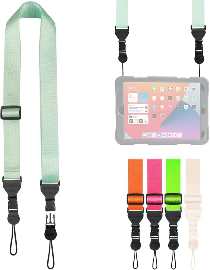 FIEIL Nylon iPad Strap, Adjustable Camera Neck Strap, Comfortable Shoulder Strap - Image 7