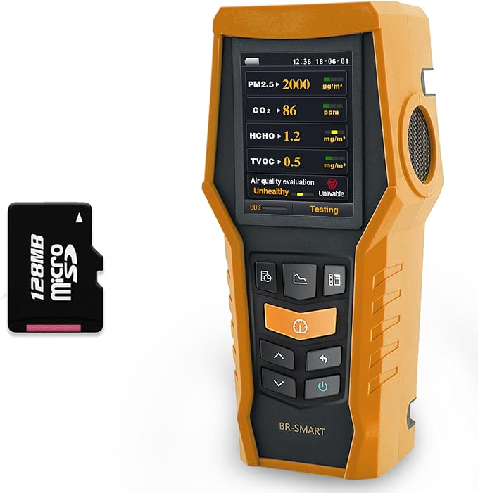 Smart Air Quality Meter Indoor 11-in-1 Air Monitor PM1.0 PM2.5 PM10 Dust TVOC - Image 9