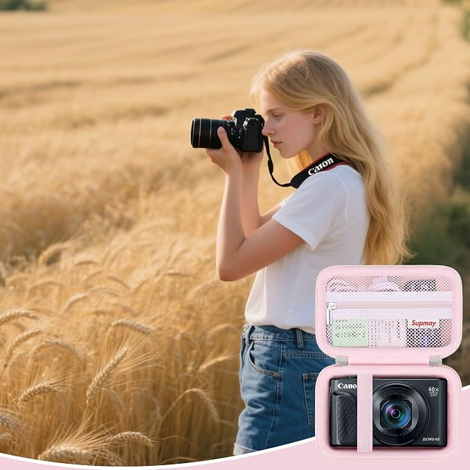Hard Carrying Case for Canon PowerShot SX740 HS/ SX730 HS/ SX720 HS/ SX620 HS/ - Image 8