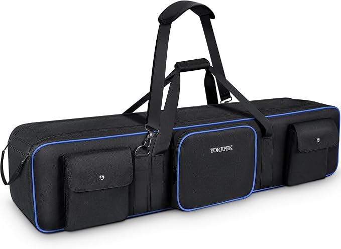 YOREPEK Tripod Carrying Case Bag 50.5", Resistant Light Stand Bag - Image 9