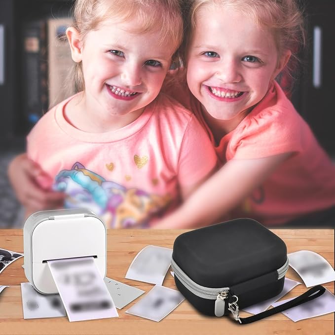 ANKHOH Label Maker Case for Memoking T02/ for Phomemo M02/ M02S/ M02 Pro/ Q30S/ - Image 7