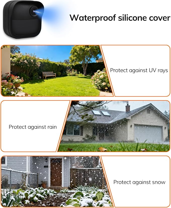 Garden Camera Outdoor Ground Stake Mount, Adjustable Angle Stand - Image 8