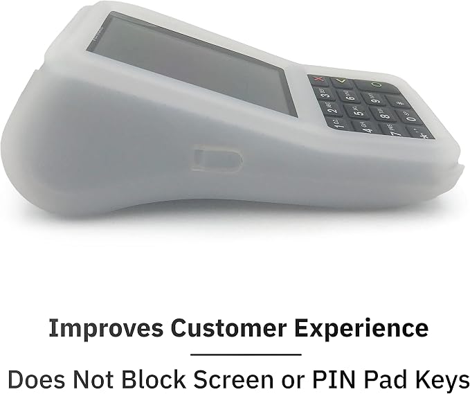 Verifone V400M Protective Carrying Case, Translucent Silicone Credit Card - Image 6