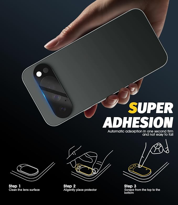 Orzero Camera Lens Protector for Google Pixel 10 Pro XL, Protector de Cámera - Image 7