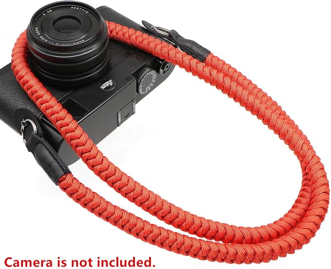 Paracord Camera Strap Long Camera Neck Shoulder Strap - Image 4