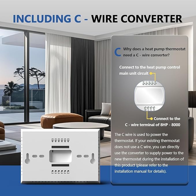 BSEED WiFi Smart Thermostat for Home - Image 7