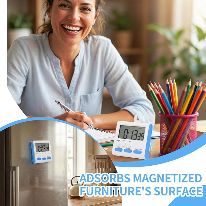 Mudder 3 Pack Digital Kitchen Timer - Image 7