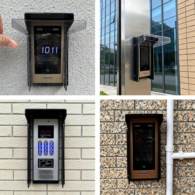 Doorbell Rain Cover, Gate Outdoor Keypad Cover, Universal Flip-Open Rain Shield - Image 7