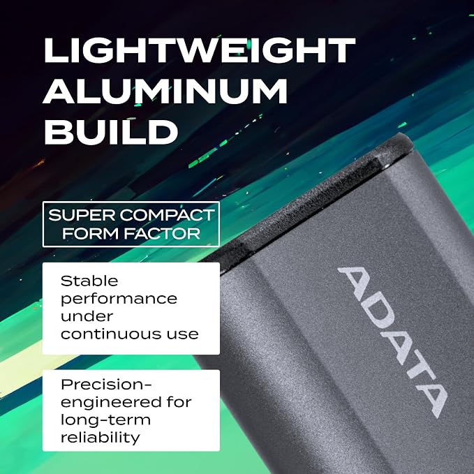 ADATA SE880 - 1 TB Portable External SSD - Secure & Fast Data Transmission - - Image 8