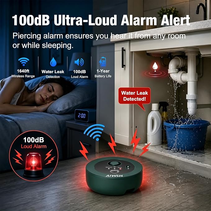 Smart Water Auto Shut Off Valve & Leak Detector, Real-Time Leak Detection - Image 9