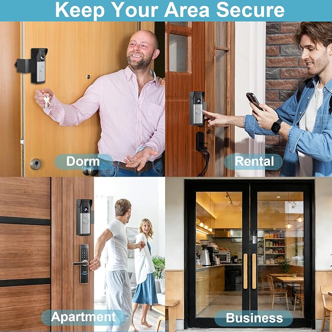 2026 Upgrade Anti-Theft Video Doorbell Mount - Image 8