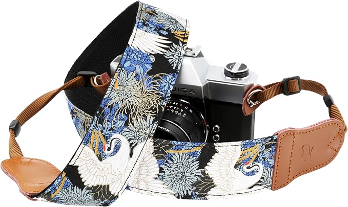 Padwa Lifestyle Blue Crane Camera Strap - Image 8