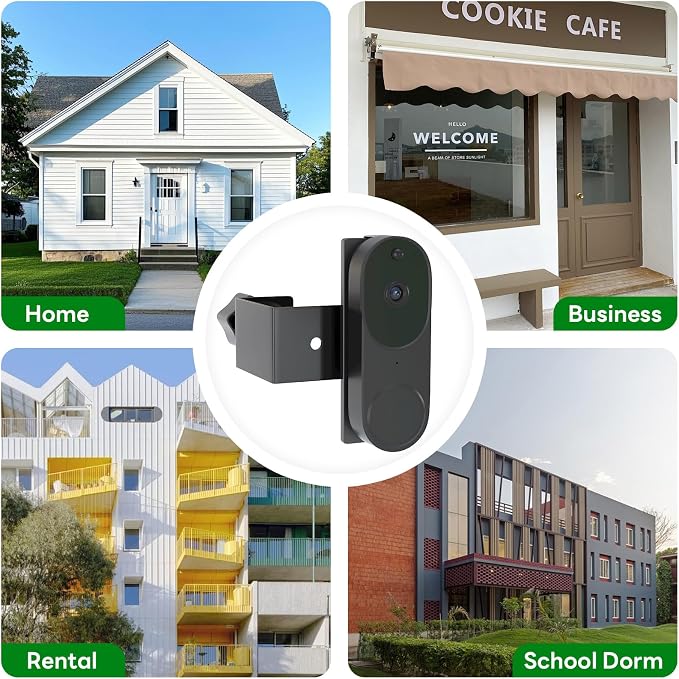 Anti-Theft Doorbell Camera Mount Compatible - Image 7