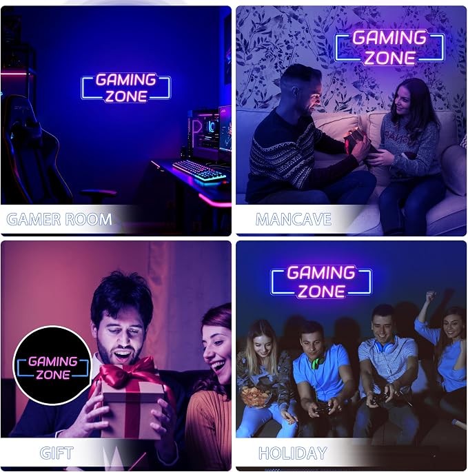 Kavaas Game Zone Neon Signs for Gaming Room Decor - Image 7
