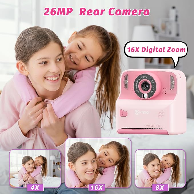 Contixo KC2A Kids Instant Print Camera - Image 8