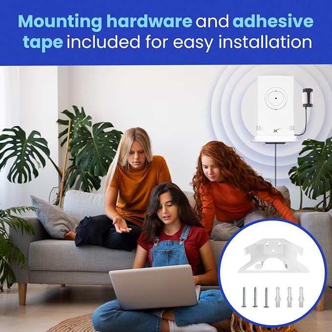 2 in1 Wall Mounting Kit for StarLink Mesh WiFi Router V2, Including Wall - Image 7