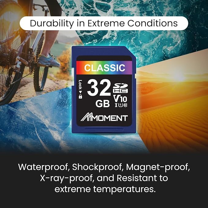 MMOMENT 32GB Full-Size SD, SDHC Card Compatible - Image 6