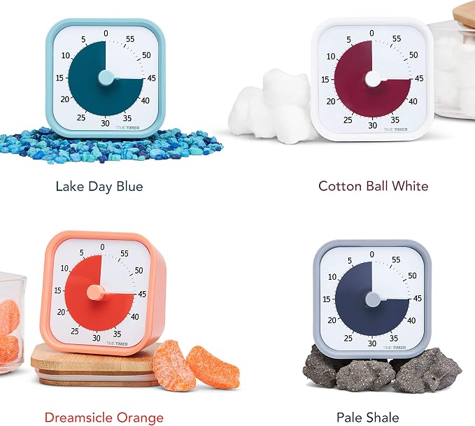 TIME TIMER Home MOD – 60-Minute Visual Timer, Homeschool Supplies Study Tool - Image 7