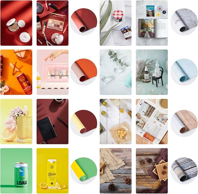8PCS Flat Lay Backdrop Paper - Image 7
