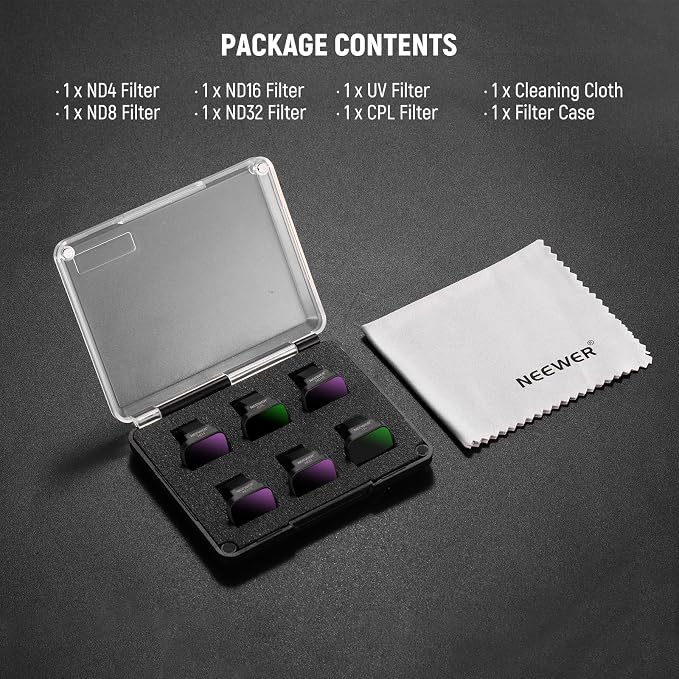 NEEWER 6 Pack ND Filter Set Compatible - Image 8