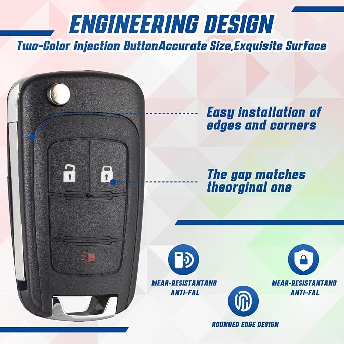 Key Fob Keyless Entry Remote Compatible - Image 6