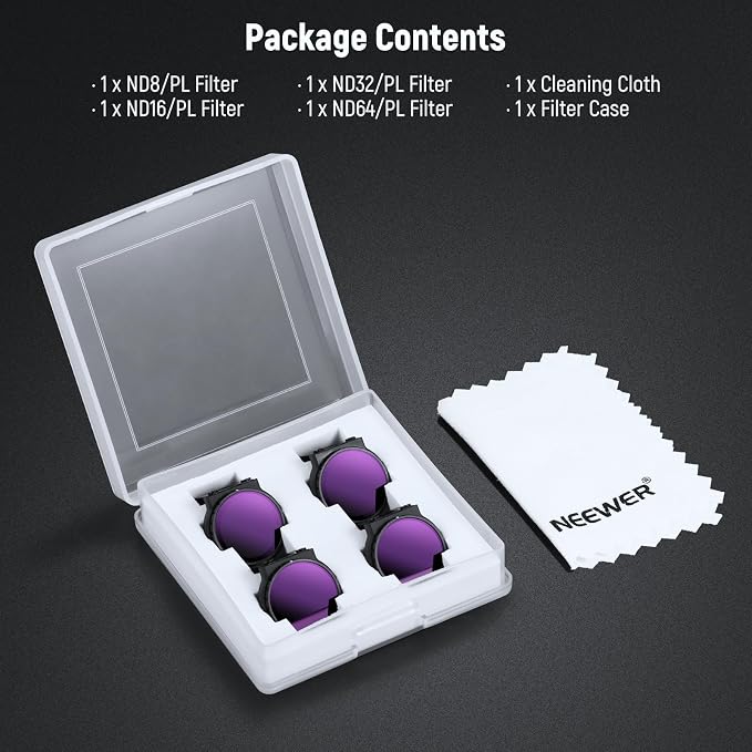 NEEWER ND/CPL Filter Set Compatible - Image 8