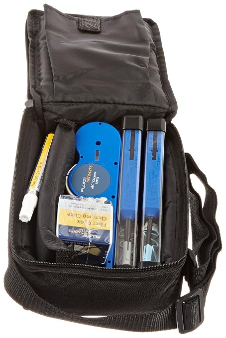 Fluke Networks NFC-KIT-CASE-E Enhanced Fiber Optic Cleaning Kit, Fiber Tester - Image 2