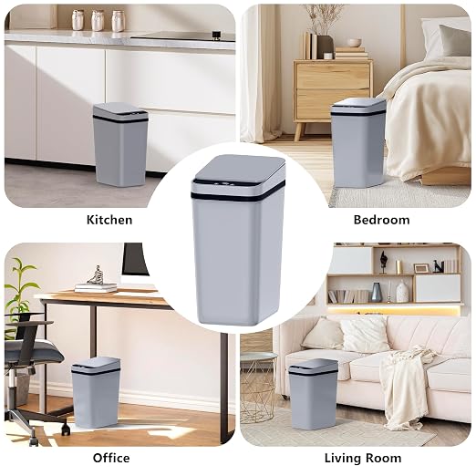 jinligogo 3Pack Bathroom Small Trash Can - Image 7