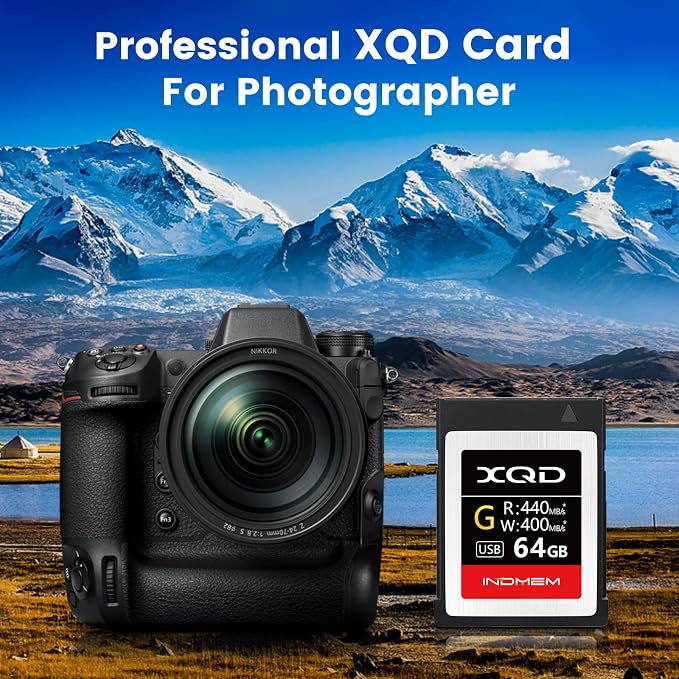 XQD 64GB Memory Card, 5X Tough MLC XQD Flash Memory Card High Speed G Series| - Image 7