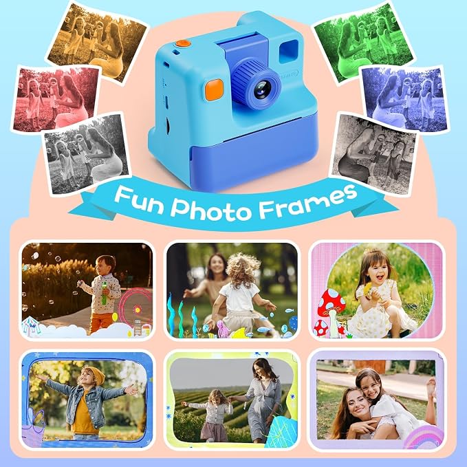 Kids Camera Instant Print, Christmas Birthday Gifts - Image 6