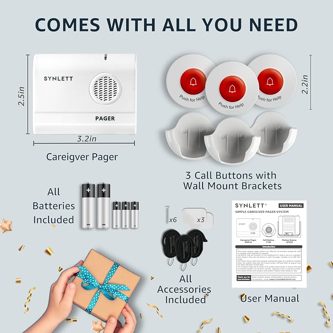 Caregiver Pager Wireless Nurse Call Buttons - Image 7